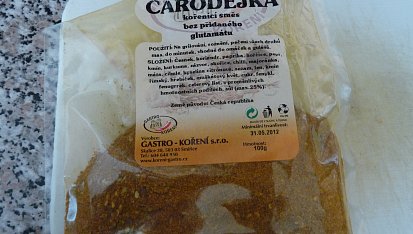 Houby s mletým masem s kořením Čarodějka