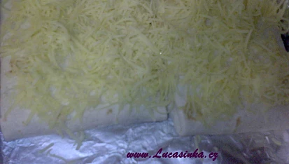 Mexické Burritos, Těsně před vložením do trouby