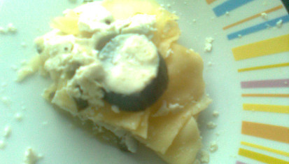 Okurkové lasagne s riccotou, klasicky