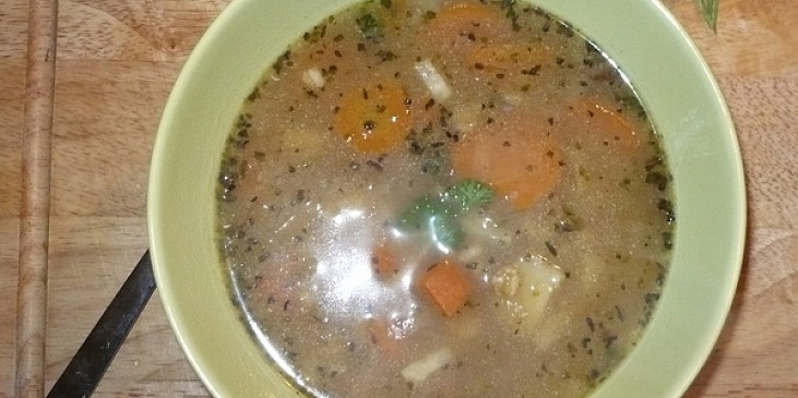 Zeleninová polévka s ovesnými vločkami (Zeleninová polévka s ovesnými vločkami)