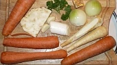 Zeleninová polévka s ovesnými vločkami, Zeleninka na hutnou polévku :-)