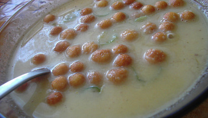 Levné květákové menu, Polévka