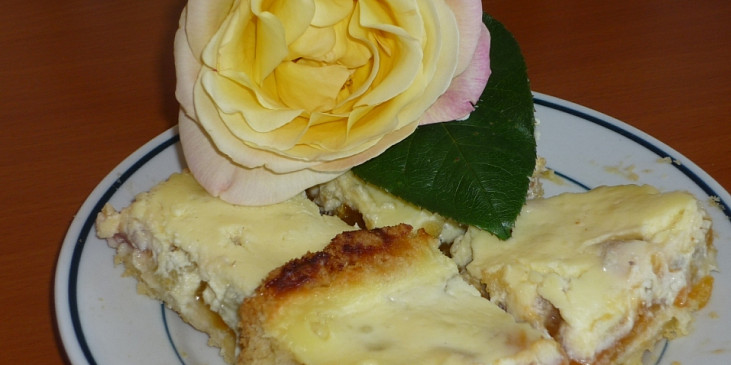 Meruňkovo - reveňový koláč