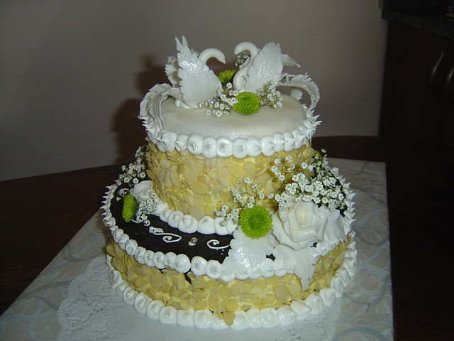Moje dorty pečené s láskou pro rodinu, svatební pro sestru