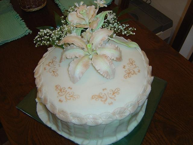 Moje dorty pečené s láskou pro rodinu, rodičům ke kulatému výročí
