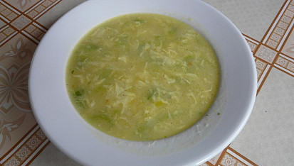 Rychlá pórková polévka