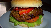 Houbový burger