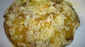 Houbový burger, naložená houba