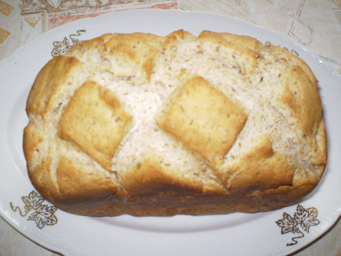 Podmáslový chléb se semínky