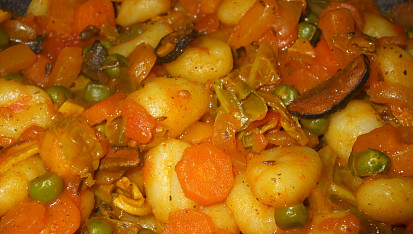 Zeleninové gnocchi