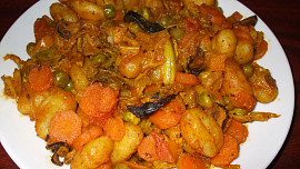 Zeleninové gnocchi