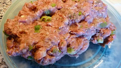 Mleté s kapustou a mrkví (dietní úprava-viz POZN.), ochucené mleté maso