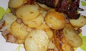 Špekové brambory v tlakovém hrnci