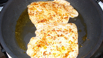 Kuřecí steak s Hermelínem a smetanou