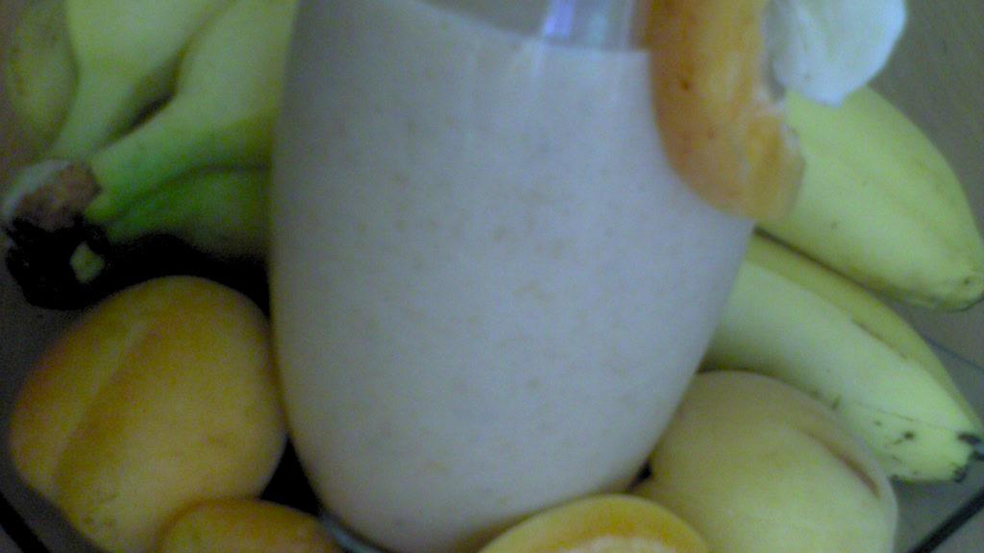 Meruňkový koktejl s banánem