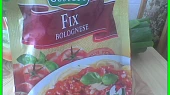 Omáčka s mletým masem na těstoviny, Fix  v Kauflandu-odd koření,polévky v sáčku ap