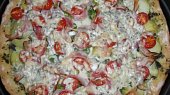 Pizza s novými bramborami
