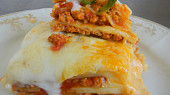 Lasagne s vepřovým masem
