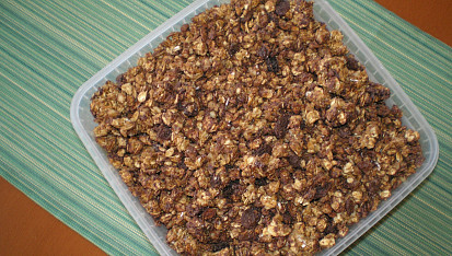 Domácí müsli s medem