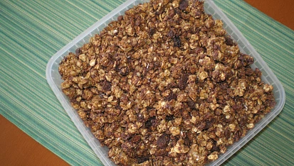Domácí müsli s medem