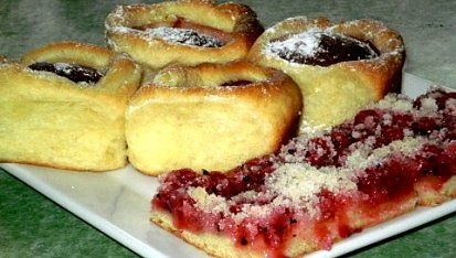Vohrnoušky II - se švestkami a pudingem