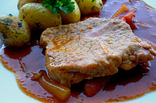 Bzenecký vepřový kotlet