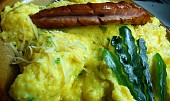 Krémová polenta s vejci (Krémová polenta s vejci)