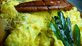 Krémová polenta s vejci, Krémová polenta s vejci