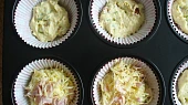 Plněné slané muffiny