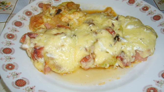 Zapečené cuketky:-)