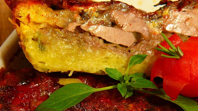 Zapékané brambory luxusní
