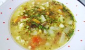 Houbová polévka s kroupama (Houbová polévka s kroupama)