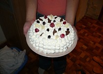 Sachrův dort po česku