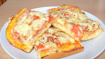 Pizza z jogurtu