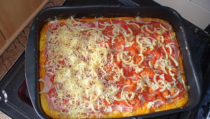 Pizza z jogurtu