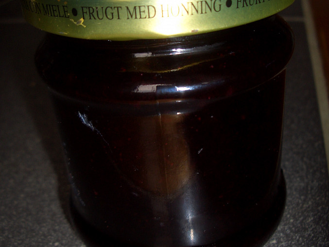 Borůvky v medu, medová borůvková marmeláda