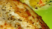 Pangasius s cuketovo-patizonovým teplým salátem