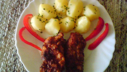 Pikantní kuřecí řízečky