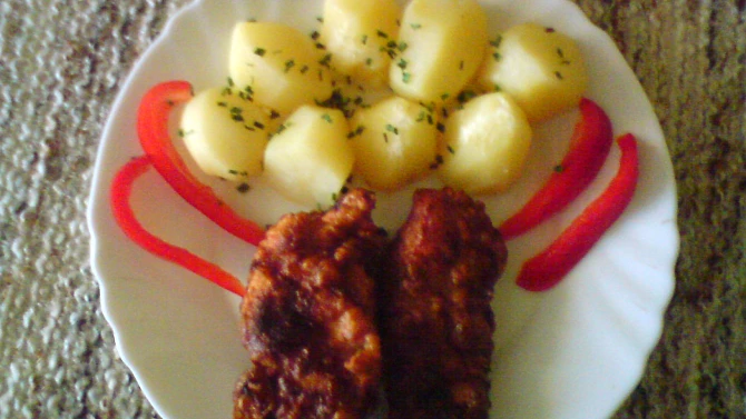 Pikantní kuřecí řízečky