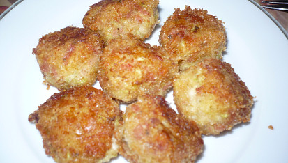Cuketovo - sýrové kroketky