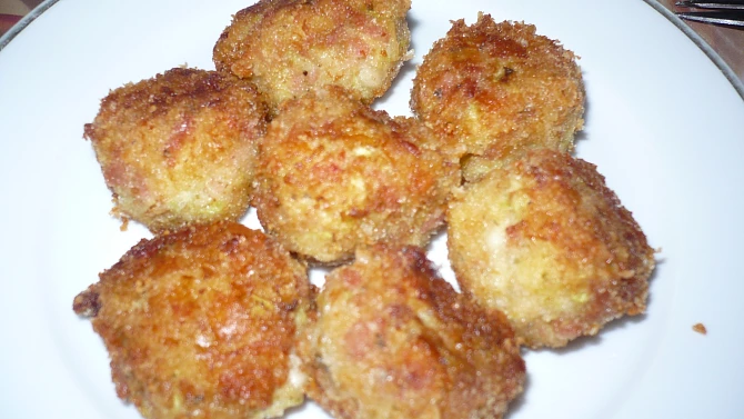 Cuketovo - sýrové kroketky