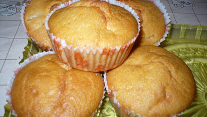 Jemné meruňkové muffiny