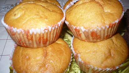 Jemné meruňkové muffiny