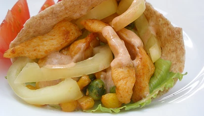 Kuřecí tortilla se zeleninou (dietní)