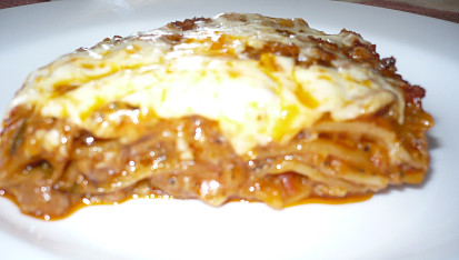 Lasagne s boloňskou omáčkou