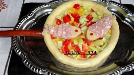 Slaný dort - pánvička