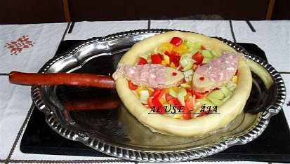 Slaný dort - pánvička
