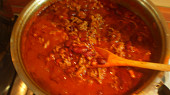 Texaska specialita chilli con carne, Texaska mnamka