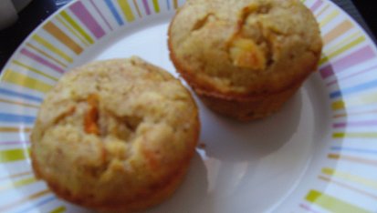 Muffiny se sýrem Brie a paprikou