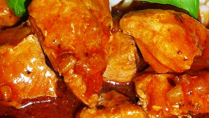 Vepřové kostky „Pfefferico“, Vepřové kostky „Pfefferico“